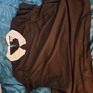 Elle Peter pan collar black dress